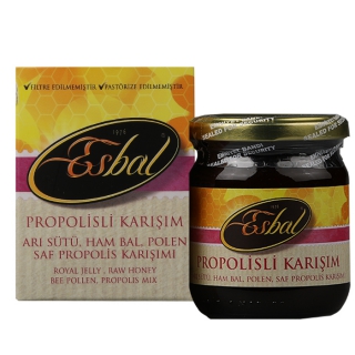 Esbal Doğal bal polen arı sütü propolis karışımı